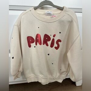 Zara Toddler Girls Sweatshirt